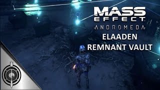 TAMING A DESERT  Mass Effect Andromeda  Elaaden Vault  Console  Remnant Puzzle Solution [upl. by Lrac]