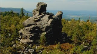 Jesień w górach stołowych Pomysł na weekend Szczeliniec Wielki Sudety fajne widoki travel [upl. by Iclek871]