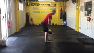 Double Kettlebell Romanian deadlift [upl. by Noira428]