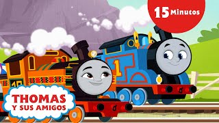 Perdidos y encontrados  Trenes A Todo Vapor Thomas y Sus Amigos Mejores momentos [upl. by Henrietta985]