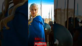 Dracarys 🔥🐉 Daenerys Targaryen Edit ❤️ shorts gameofthrones gameofthrones [upl. by Gallard]