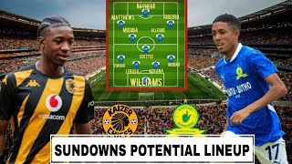 MATCH DAY Mamelodi Sundowns vs Kaizer Chiefs Potential Starting Lineup for Tonights Clash [upl. by Oelgnaed986]