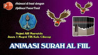 ANIMASI AL FIL JUARA 1 MAPSI TINGKAT KABUPATEN CILACAP KARYA NAJMI ALIF MURSYIDA KEC CIMANGGU [upl. by Nosiaj]