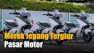 Pasar Motor Listrik Indonesia Kian Ramai oleh Merek Jepang  KONTAN News [upl. by Hayarahs]