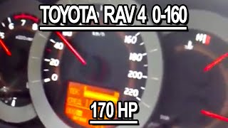 Toyota Rav 4 24 0160 km\h [upl. by Sumedocin817]