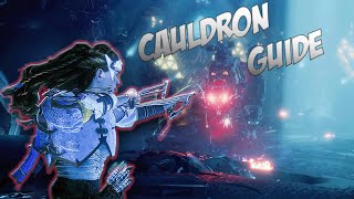 Every Cauldron Walkthrough Guide  Zeta  Xi  Rho  Sigma  Horizon Zero Dawn [upl. by Anirod]