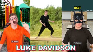 NEW OF LUKE DAVIDSON TikTok Compilation 2023 11  Funny Luke Davidson TikToks [upl. by Ajam]