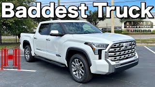 2024 Toyota Tundra 1794 is the Baddest Truck All Specs amp Test Drive [upl. by Aihsiyt]