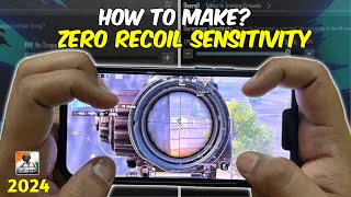 How To Make Your Own Sensitivity  Zero Recoil Sensitivity For Bgmi  Pubg Best Sensitivity [upl. by Nadia]