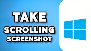 How To Take Scrolling Screenshot in Windows 10 2023 Guide [upl. by Lednor]