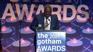 2021 Gotham Awards  Outstanding Lead Performances Frankie Faison and Olivia Colman [upl. by Licha646]