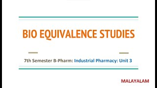 Bioequivalence Studies 2 x 2 Cross over study [upl. by Doniv]