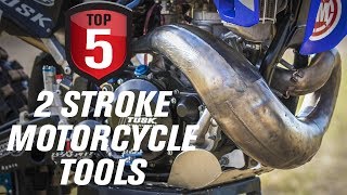 Top 5 Must Have 2 Stroke Motorcycle Tools [upl. by Ynnatirb]