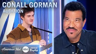 Conall Gormans quotBackseatquot Impresses With Fearless Lyrics And Talent  American Idol 2024 [upl. by Htrahddis455]