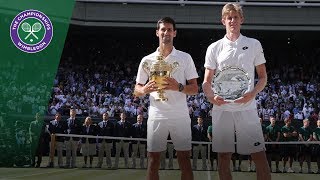 Novak Djokovic vs Kevin Anderson Final Highlights  Wimbledon 2018 [upl. by Reyem]