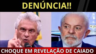 Caiado expõe suposta armação entre Lula e o ministro do STF Flávio Dino ao vivo [upl. by Eziechiele]