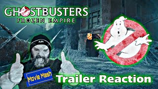 Ghostbusters Frozen Empire TRAILER REACTION [upl. by Ahseile]