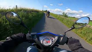 50cc Moped Motovlog  Flat Out [upl. by Bruell478]