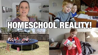 WHAT HOMESCHOOLING REALLY LOOKS LIKE  DAY IN THE LIFE [upl. by Maroney517]