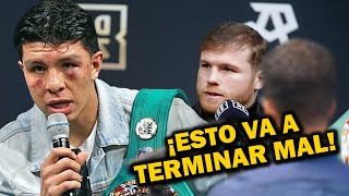 HACE MINUTOS ¡TERMINARA A GOLPES MUNGUIA EXPLOTA en CONTRA de CANELO ALVAREZ CARA a CARA [upl. by Keram]