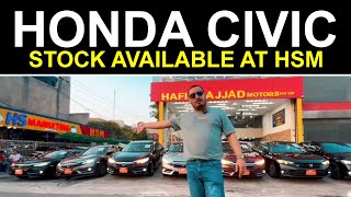 Honda Civic Stock Available  Hafiz Sajjad Motors [upl. by Eiba]