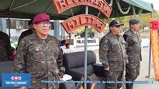 SOLDADOS CUMPLEN SU SERVICIO MILITAR EN LA PRIMERA BRIGADA GLGL DE SANTA ELENA PETÉN GUATEMALA 🇬🇹 [upl. by Rogergcam]