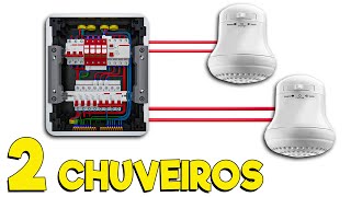 PARA INICIANTES COMO INSTALAR 2 CHUVEIROS PARTE 3 [upl. by Cherise351]