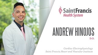 Meet the physician Andrew Hinojos DO Saint Francis Heart and Vascular Institute [upl. by Matland]