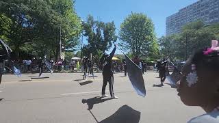 The Bud Billiken parade on the South Shore drill team 🙌🏾 [upl. by Becca]