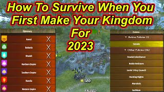 Tips To Survive When Making A Kingdom In 2023  Updated Guide  Flesson19 [upl. by Howenstein268]