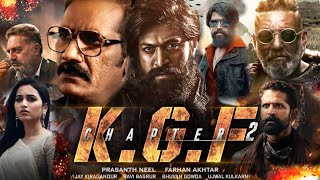 KGF Chapter 2 Full Movie HD  Yash Srinidhi Sanjay Dutt Raveena  KGF 2 Movie’s Facts amp Review [upl. by Delainey189]