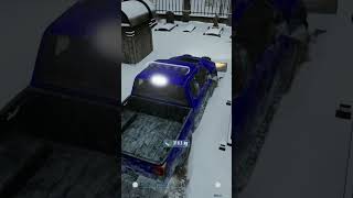 Snow Plowing Simulator  Short  GamePlay PC [upl. by Lissy]