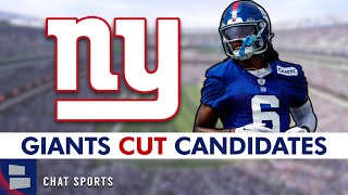 SURPRISE Giants Cut Candidates Ft Bryce FordWheaton amp Oshane Ximines [upl. by Akemrej455]