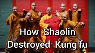 How Shaolin destroyed Kung fu shaolinkungfu shaolintemple shaolinmonks  its about gong fu [upl. by Elder]