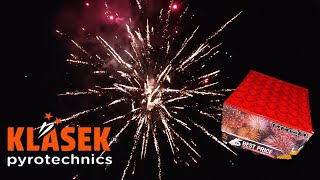 Klasék Fireworks Best Price Serie Red 49 Schuss25mm🔥💥🤩 [upl. by Gibson]