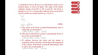 IIT JEE Mains and Advanced PYQ Conservation EnergyMomentumneet jeemain jeeadvance physicspyqs [upl. by Soelch]