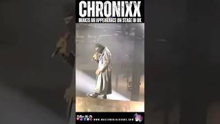 CHRONIXX MAKES APPEARANCE ON UK STAGE ChronixxMusic [upl. by Willman810]