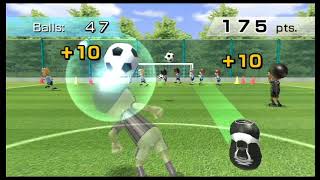 Wii Fit Plus  Soccer Heading  Beginner 4 Stars Perfect [upl. by Hitoshi]