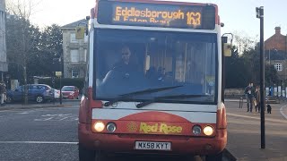 Optare Solo 163 Arrives amp Leaves Leighton Buzzard High Street [upl. by Elletnuahs775]