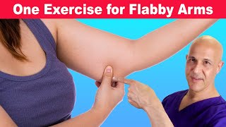 Tighten Your Flabby Arms with Just One Exercise Dr Mandell [upl. by Annawit151]