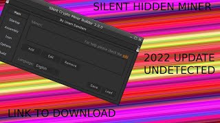 DOWNLOAD HIDDEN MINER  HIDDEN CRYPTO MINER  SILENT MINER  HIDDEN MINING 2022 [upl. by Zebada265]