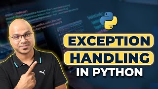 63 Python Tutorial for Beginners  Exception Handling [upl. by Ulysses]