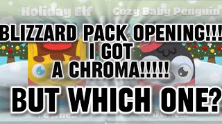 I GOT A CHROMA BLIZZARD PACK OPENING [upl. by Ielarol]