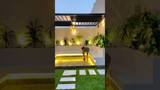 pergola design with Terrace interior [upl. by Aizatsana]