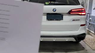 2020 BMW X5 M50i Exhaust Sound [upl. by Waller]