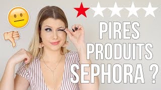 JE TESTE LES PIRES PRODUITS SEPHORA 2 😱 [upl. by Ellebyam]