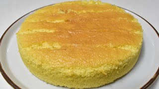 Oil Free Vanilla Sponge Cake Recipe [upl. by Aela]