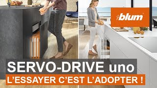 Tiroir poubelle à ouverture automatique avec SERVODRIVE uno  Blum [upl. by Nivrek]