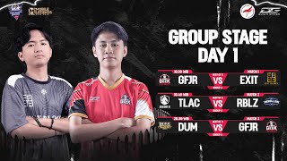 🔴DGWIB MLBB S16  GROUP STAGE DAY 1 Group A [upl. by Dulsea]