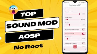 A Sound mod to try in 2023No RootRootless Sound Mod for All Aosp RomAndroid 13 SupportAOSP Mods [upl. by Roht]